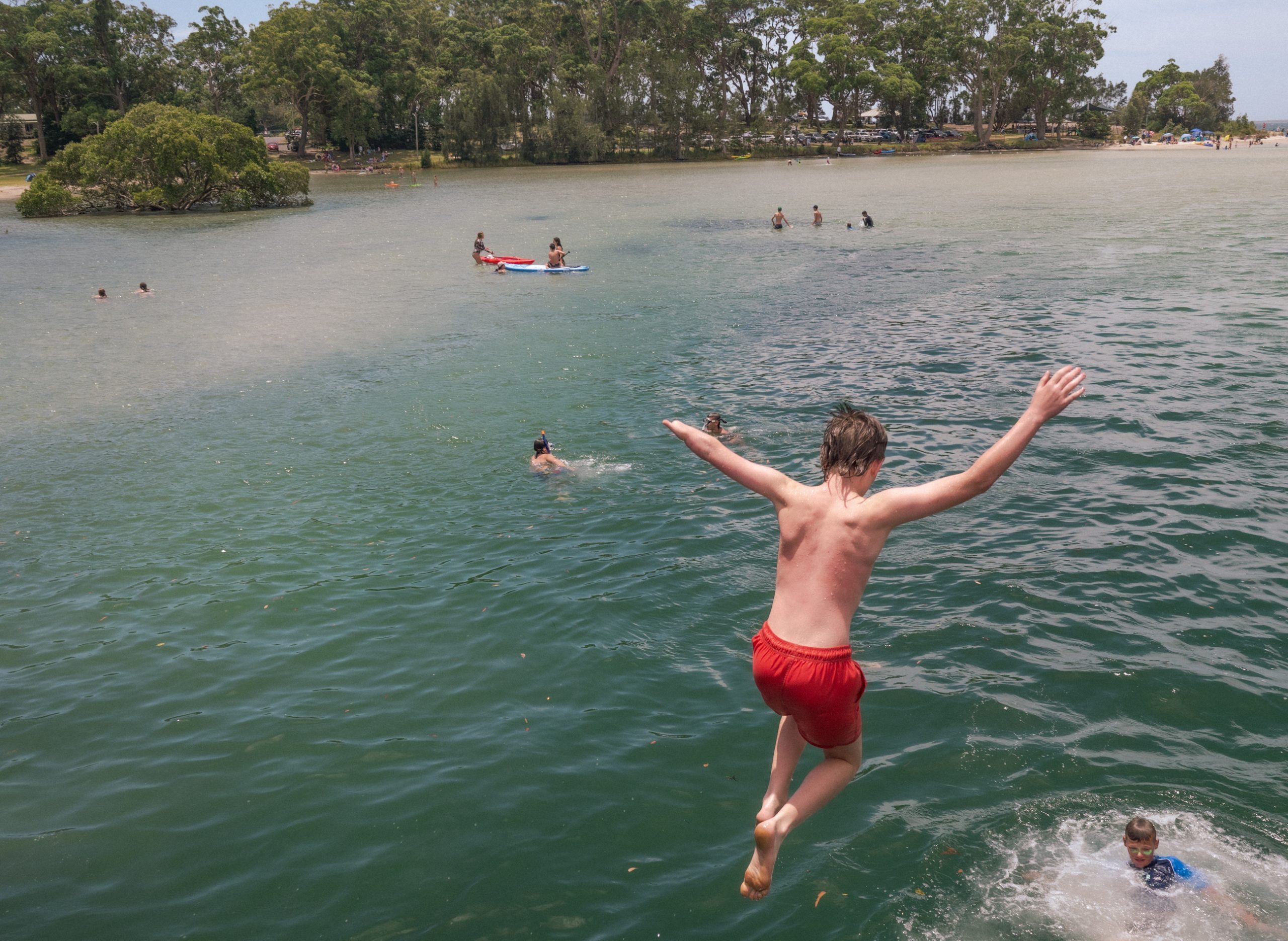 Jump into the weekend. Moona Moona Creek