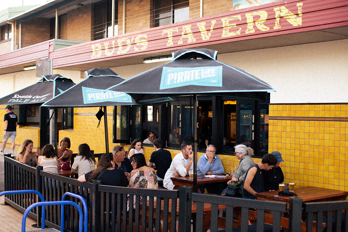 Bud's Tavern is in a prime location on the main street of Huskisson Jervis Bay