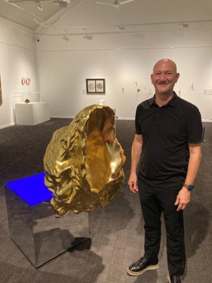 Chris Leaver and Halloran Prize winning work, Blow the Wind Southerly. Image Jervis Bay Maritime Museum