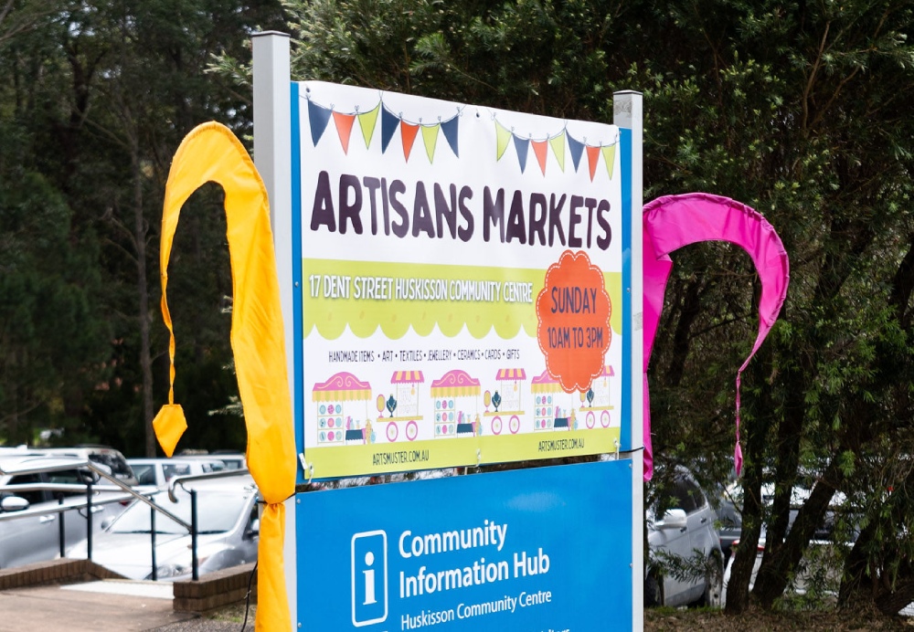 Huskisson Artisans Markets on this Sunday. Photo: Tania Genoves