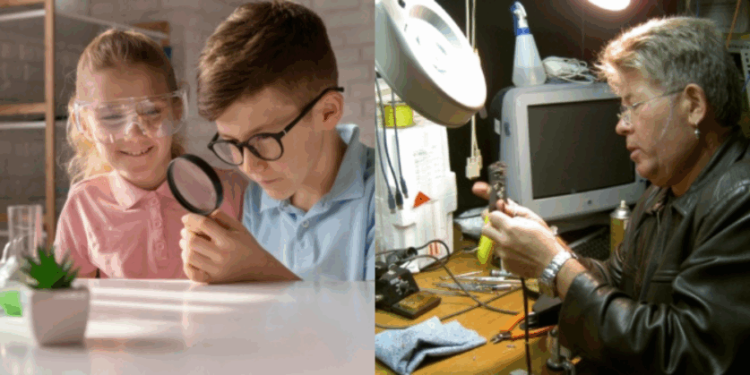 Science Week at the Jervis Bay Maritime Museum includes kid-friendly activities and presentations from STEM experts such as Dr Nigel Helyer (right).