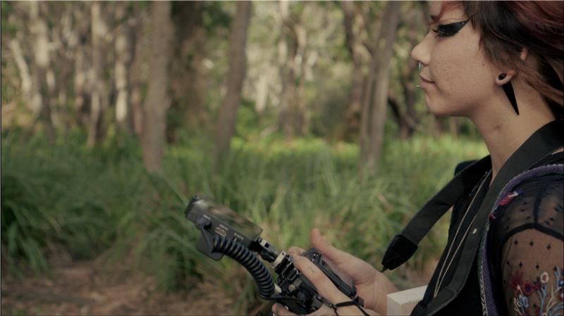 Tiger at work on a recent film shoot with Beyond Empathy.