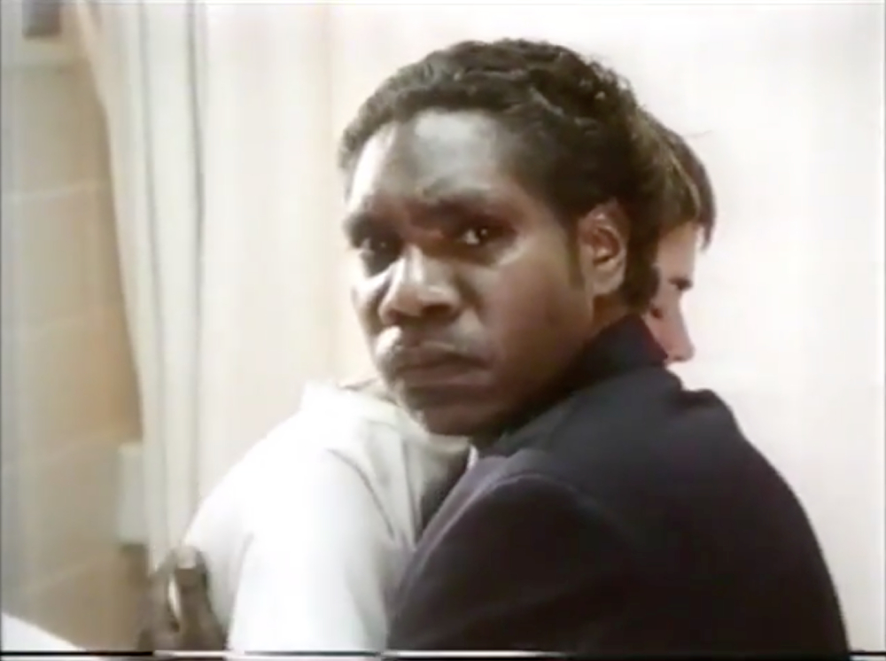 David Ngoombujarra stars in "No Way to Forget", a highly autobiographical film by Richard Frankland about the Royal Commission into Aboriginal Deaths in Custody.