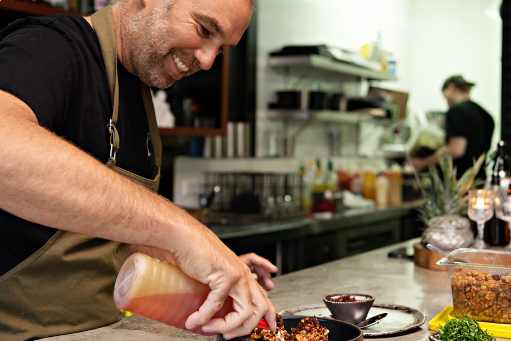 Matt Upson, owner and executive chef at Gwylo in Mollymook. Image supplied