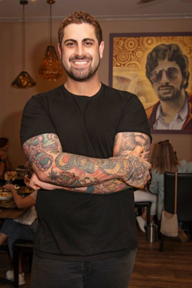 Arron Singh, chef at Taj Indian Restaurant in Huskisson. Photo supplied