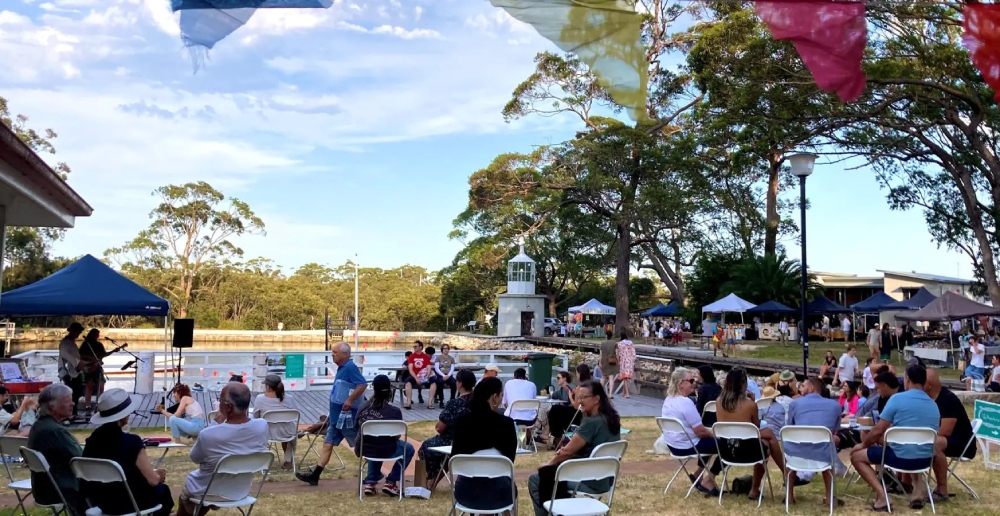 Twilight Markets at the Jervis Bay Maritime Museum.