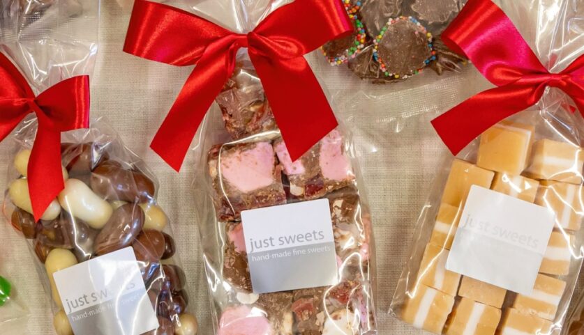 Just Sweets Rocky Road in seven flavours.