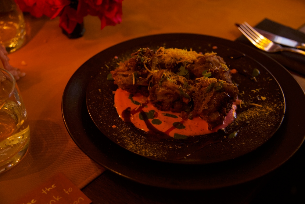 Art, and love, on a plate at Taj Indian Restaurant in Huskisson. Photo Eva Schrader