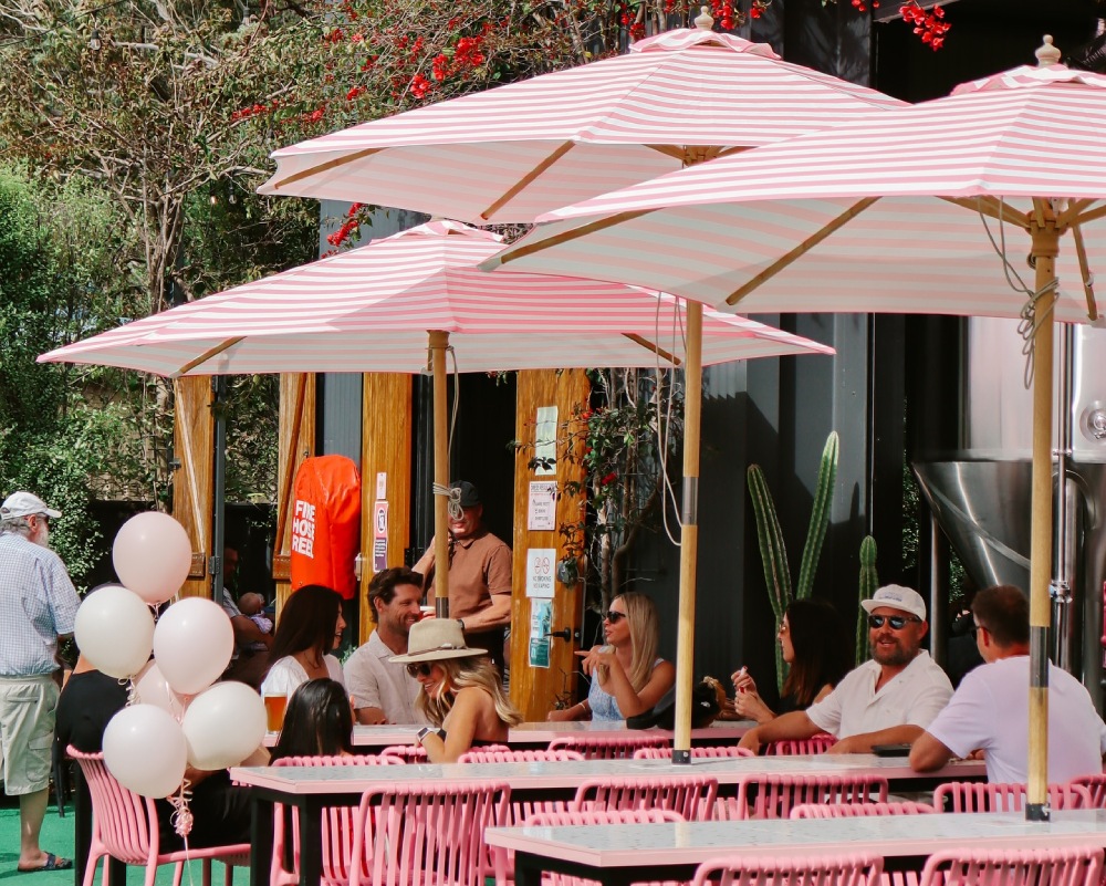 Distinctive decor and breezy beer gardens are perfect for Christmas parties at Flamin Galah in Woollamia. Image via Facebook