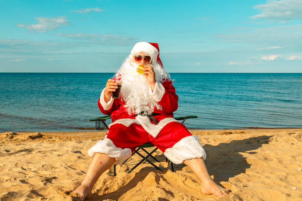 Even Santa has to eat: what's open on Christmas Day. Photo Adobe Stock