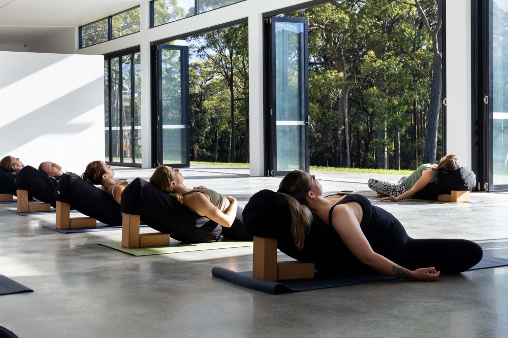 New yoga classes now on at stunning Jervis Bay rural property, Worrowing. Photo Tania Genoves