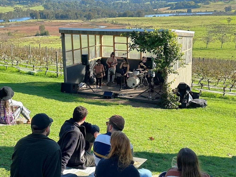 All The Fuss creates the perfect vibe at Cupitt's Estate in Ulladulla this Sunday.