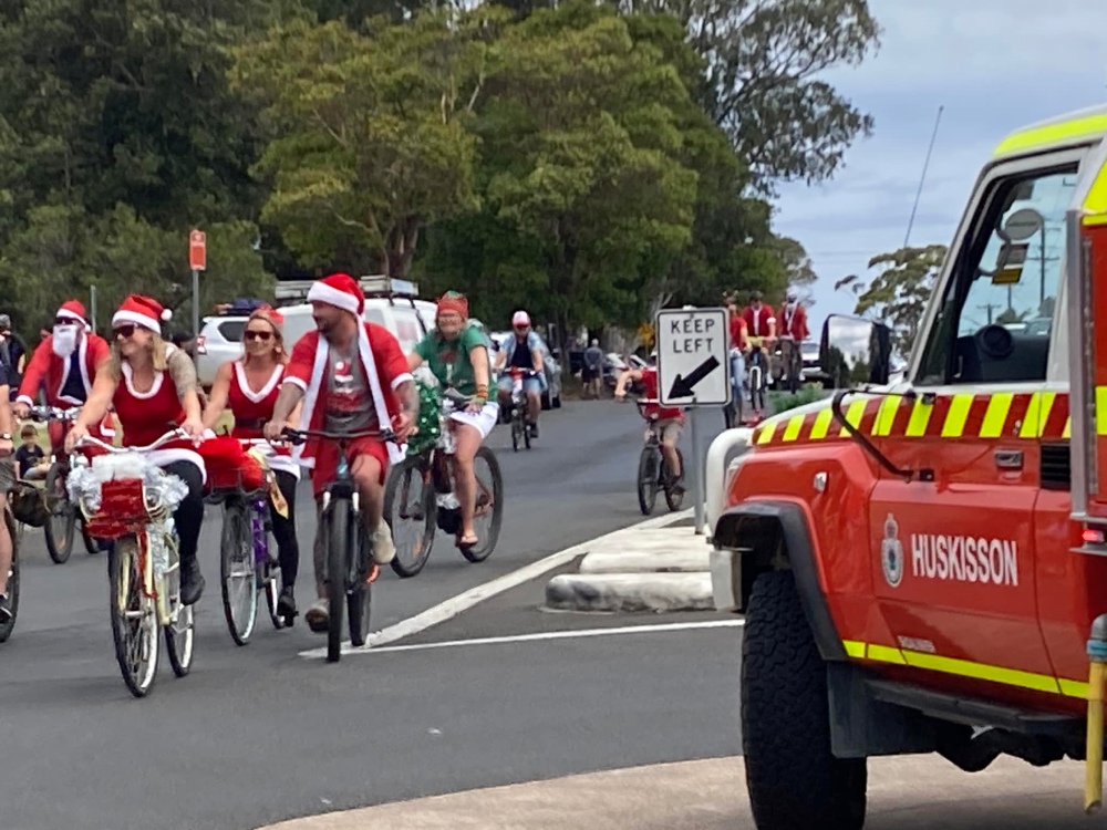 There's still time to sign up for the Santa Ride for Husky RFS tomorrow, Saturday 13 December!