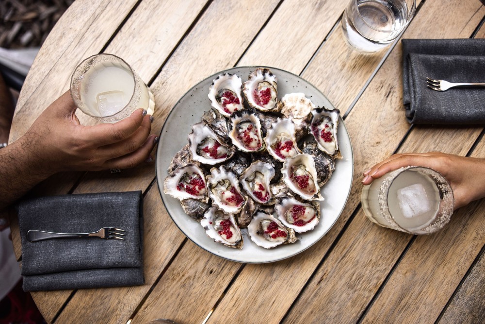 Bangalay Dining in Shoalhaven Heads is a salt-kissed favourite for romance.