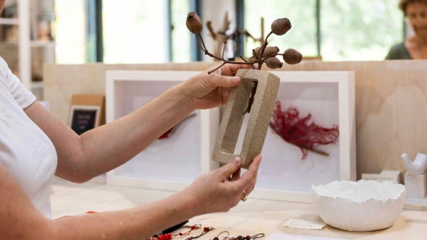 Discover more than 60 makers, artists and providores at the Huskisson Artisans Market this Sunday from 10am in the Community Centre.