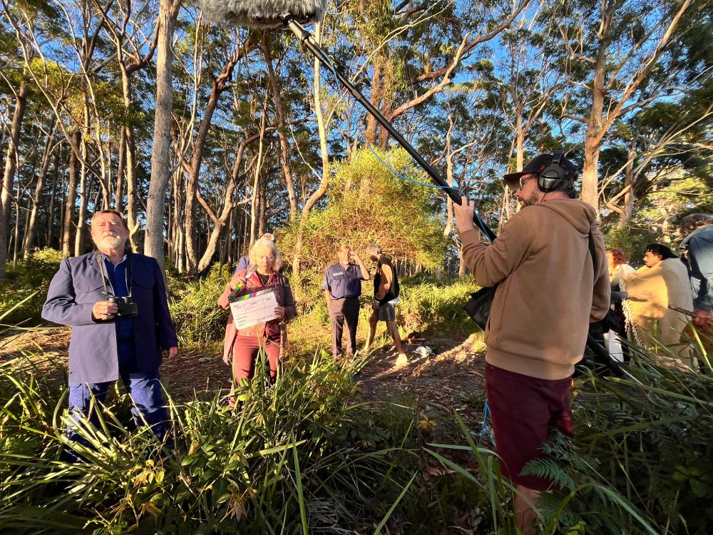 Capturing the atmosphere of the South Coast was important to filmmaker Luke McLeod Ebsworth shooting The Rock. Photo Matt Loft