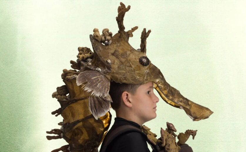 White's seahorse sculpture at the Australian Museum is partly made from Jervis Bay seaweed.
