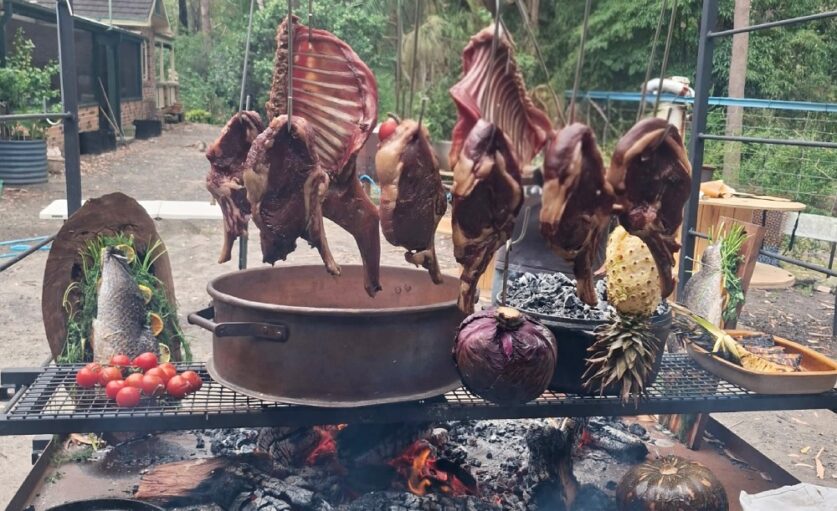 Flame Grilled Catering and Bay and Bush Jervis Bay are collaborating on Flame to Plate dining experience in Woollamia.