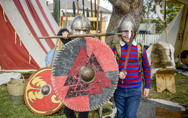 Visit the interactive Viking Village at the family-friendly Viking Festival in Sussex Inlet.