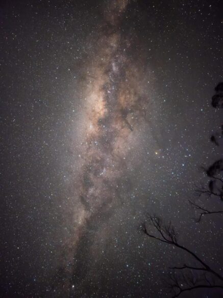 Winter is the perfect time to see the Milky Way, on a tour with Jervis Bay Stargazing